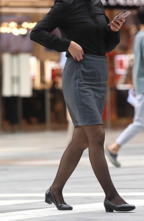 诱惑黑 丝职业装