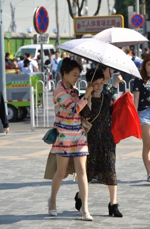 身材高挑的美女