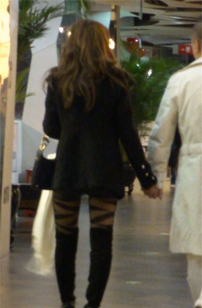 看到美女的美腿