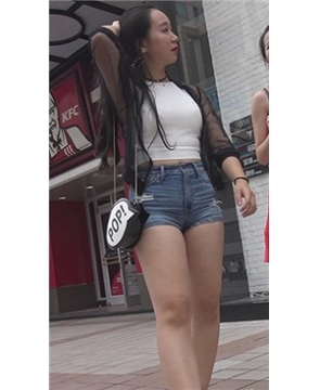 4k-超美小清新肥臀牛仔热裤美眉（下）[2.10 GB]