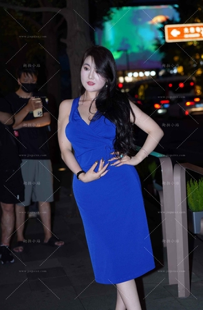 韵味蓝色裙美足凉高少f  [19P]