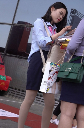 丝袜OL工作装女神