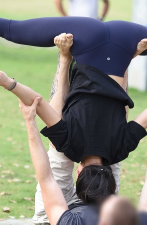 练的都是高难动作