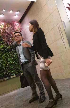 我最喜欢的气质黑丝高跟女神