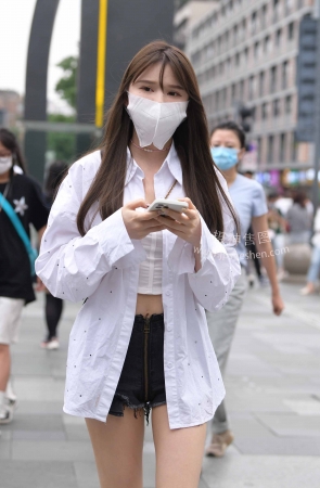 22613-33+77拉链式热裤美腿 16P