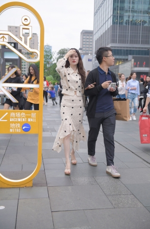 怡情的气质女朋友