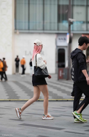 【马丁哥】波点+街拍肉丝