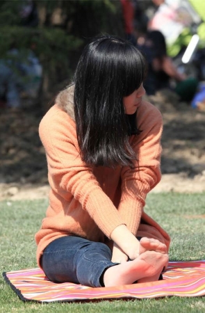 No45 既然MM动作含蓄，那就来些超精细足底特写