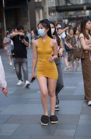 哟，裙子就有点短~