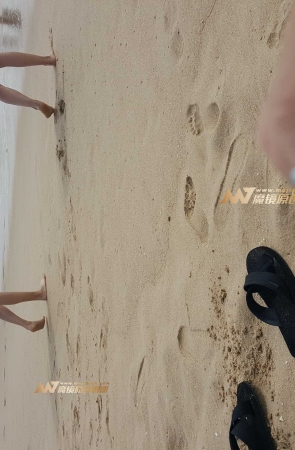 大长腿 沙滩美女