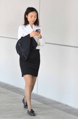 24612-31=66√白衬衫黑丝职员 9P