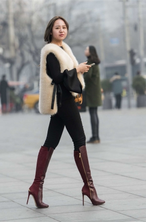 高筒靴大长腿魅力（2017-1-5-13P）