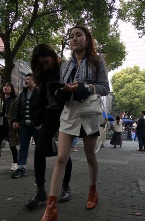 性感美腿热裤漂亮女神