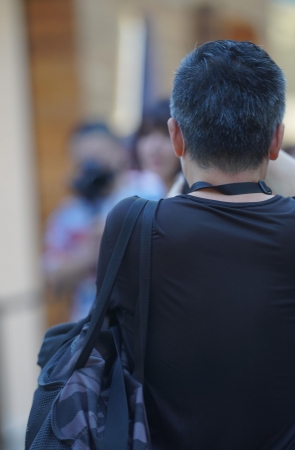 面若桃花 气质美女