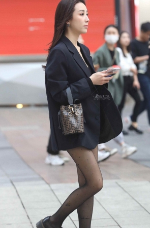 漂亮街拍黑丝shaofu