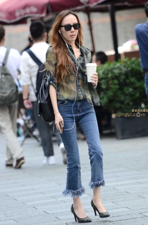 神摄手参赛29 紧牛九分裤（16P）