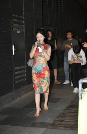 旗袍风韵味美女