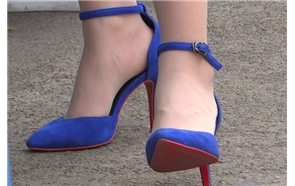 极品蓝高跟美妇