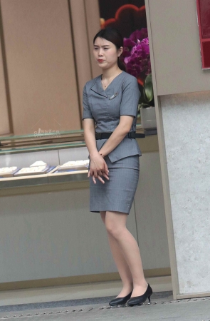 诱惑肉丝街拍高跟OL-16P