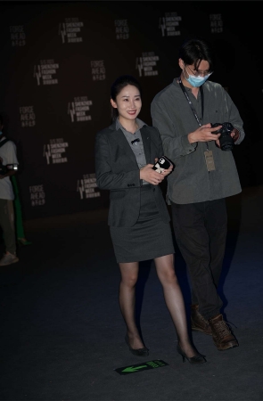 西服短裙职业装