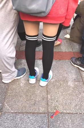 这样的袜子不错