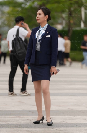 车展篇-成熟工装肉丝上下班88P 10P