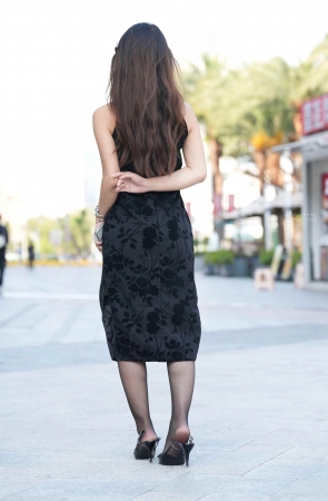 旗袍黑丝街拍高跟杀青版271P视6min花絮50P