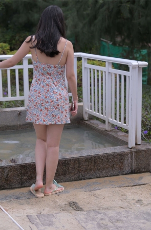 一始街拍作品 繁花遮眼