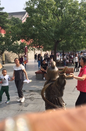 第六届当头第三帖：蓝色瑜伽超紧裤妹妹