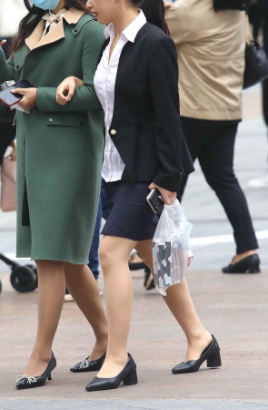 诱惑肉 丝职业装