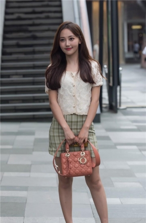 高跟格子裙美女3A254[760M]