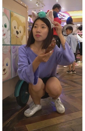 可爱的皮裙小姐姐