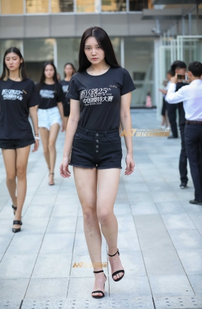 中国模特大赛排练