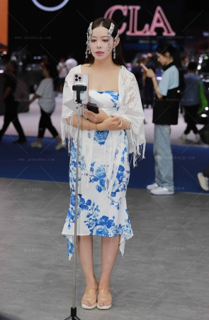 青花瓷连衣裙主播【套图➕视频】 8P