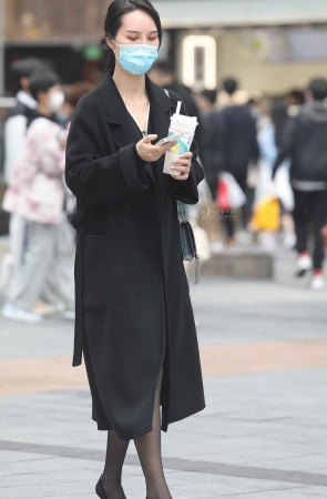 诱惑黑丝街拍高跟shaofu-15P