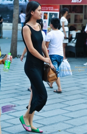 李欢原创——–黑色一步裙，丰腴（25P）