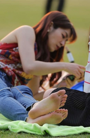 No1629 女神级的脸蛋当然要配上女神级的美足，此足甚好不接受批评 第2套