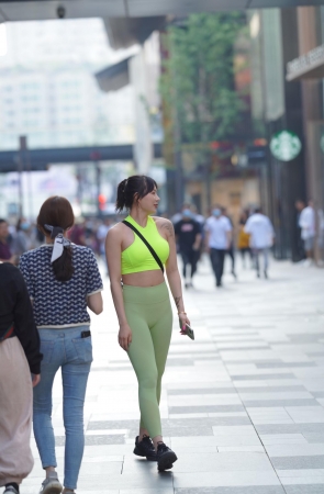 健身女孩 运动之美