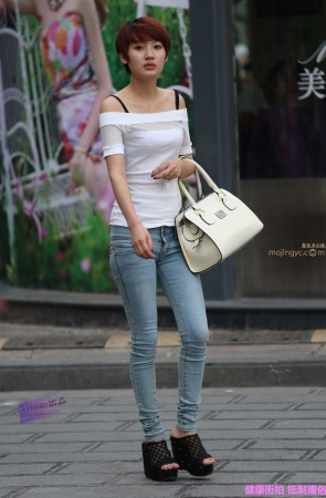 李欢原创——–牛仔，美女（12P）