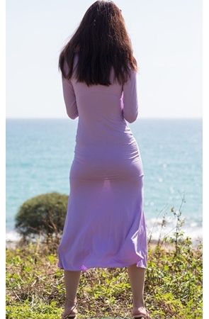 模拍糖糖的性感连体包臀裙【套图+视频】