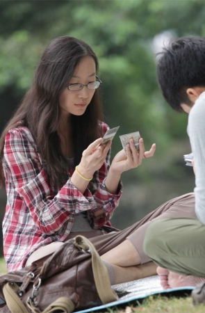 No464 清纯少女就应该是长发和素足