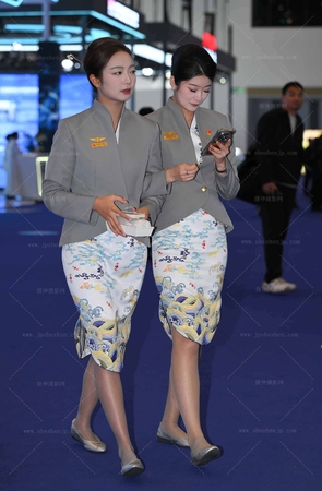 SH25-252-63√海航空姐-平底鞋俩闺蜜