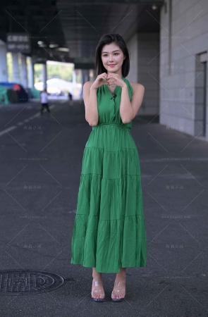 绿意盎然—长裙的程儿