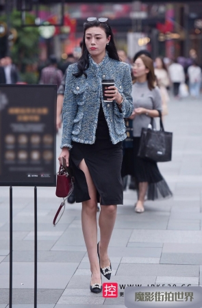 短裙牛仔上衣美女3A3149[502M]