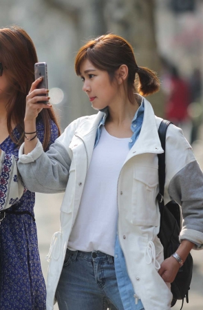 阿奔.小麦肤 淡妆 韩妹子.9p