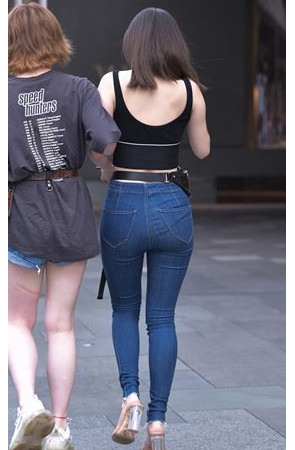 （套图）漂亮的牛仔紧身美女(61P)