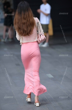 粉色裙修身窈窕曲线美.230921-2-57 14P