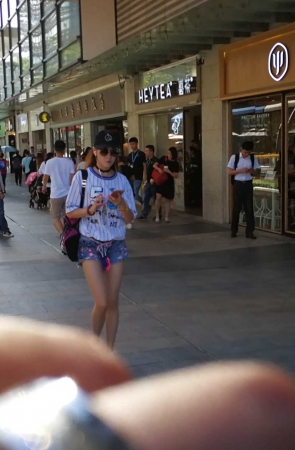 热裤，肉丝，运动鞋，美女（11）