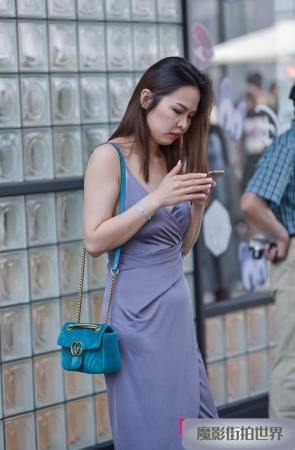 时尚性感的吊带裙美女MJ1954[162M]