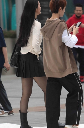 街拍黑丝少妇-14p